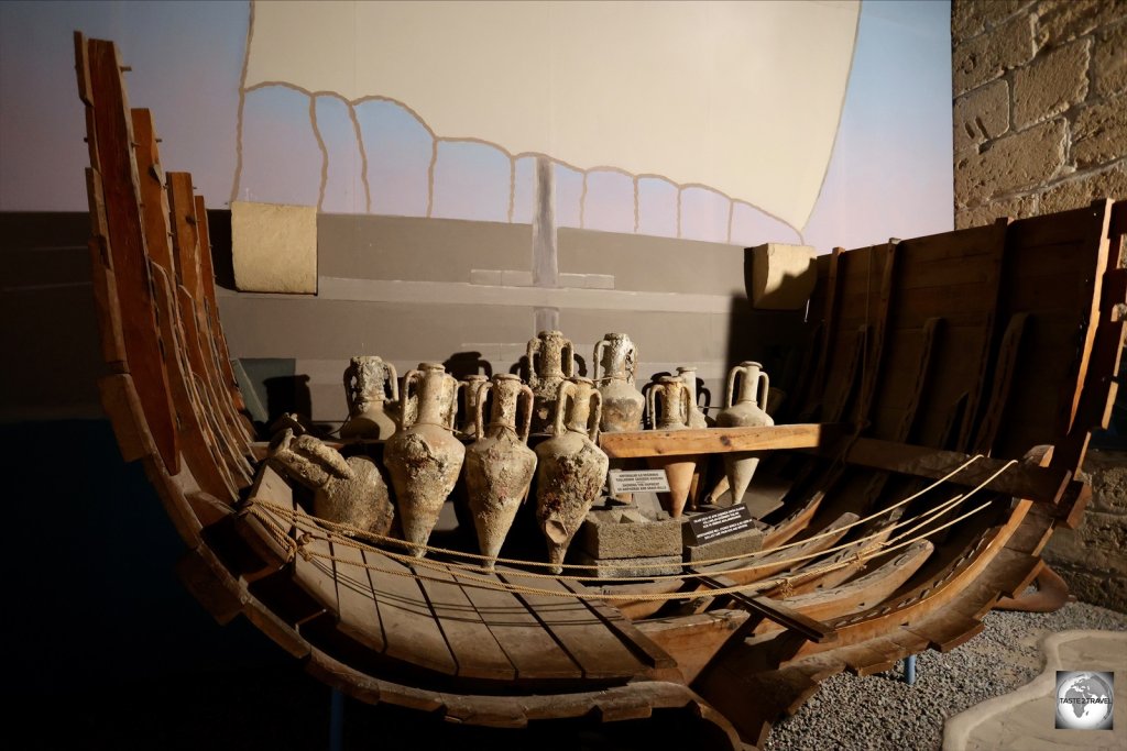 The Kyrenia Shipwreck Museum contains the remains of the oldest shipwreck recovered from Cypriot waters.