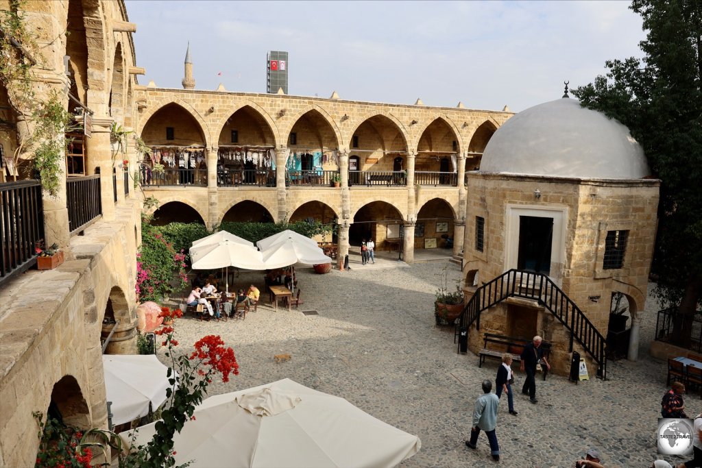 A view of Büyük Han, an Ottoman-era caravanserai which dates from 1572.