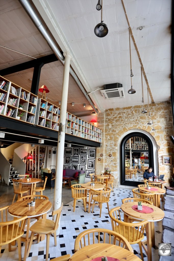 Cafe No.3 is located a short walk from the Ledra street crossing in North Nicosia.