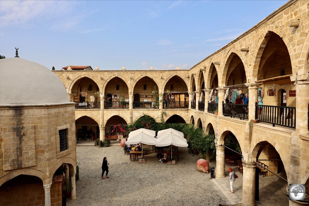 A highlight of North Nicosia, Büyük Han is an Ottoman-era caravanserai which dates from 1572.