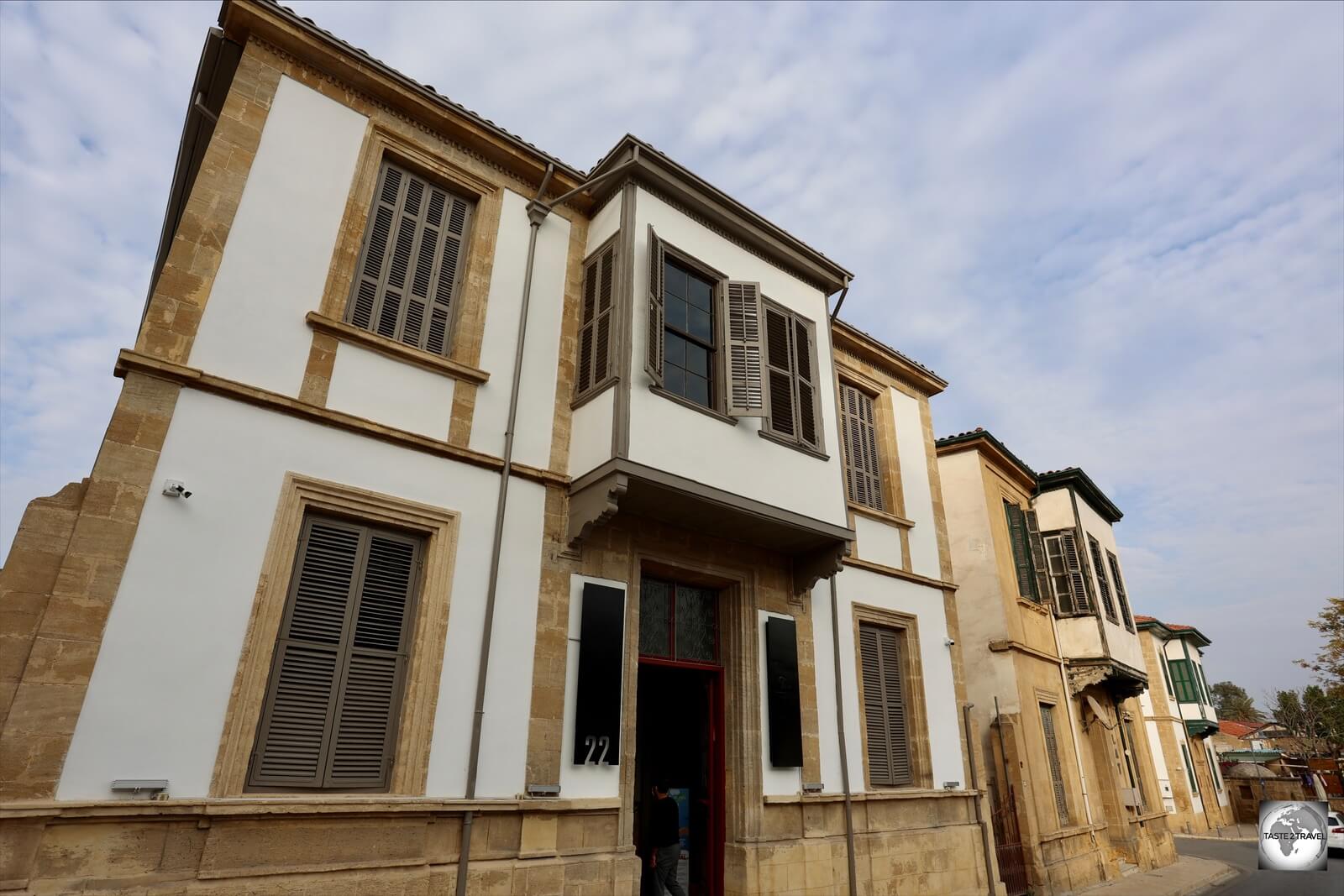 The streets of North Nicosia old town are lined with Ottoman-style buildings.