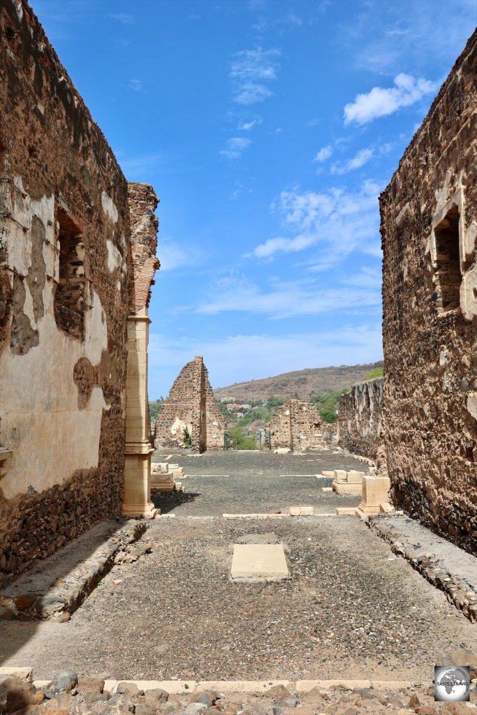 A highlight of Cidade Velha, the ruined Sé Cathedral, part of the UNESCO World Heritage Site.