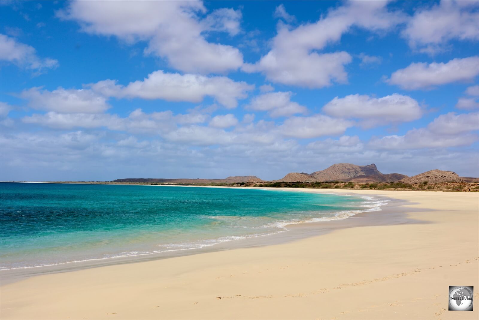 The stunning Santa Monica beach is one of the finest on Boa Vista.