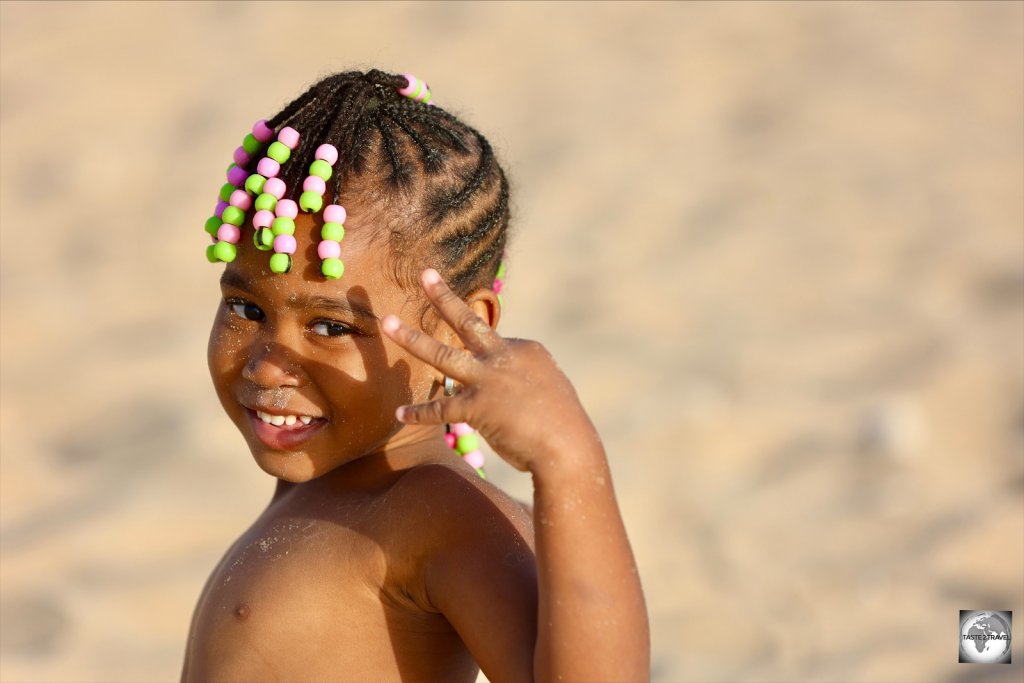The children of Cape Verde love posing for the camera.