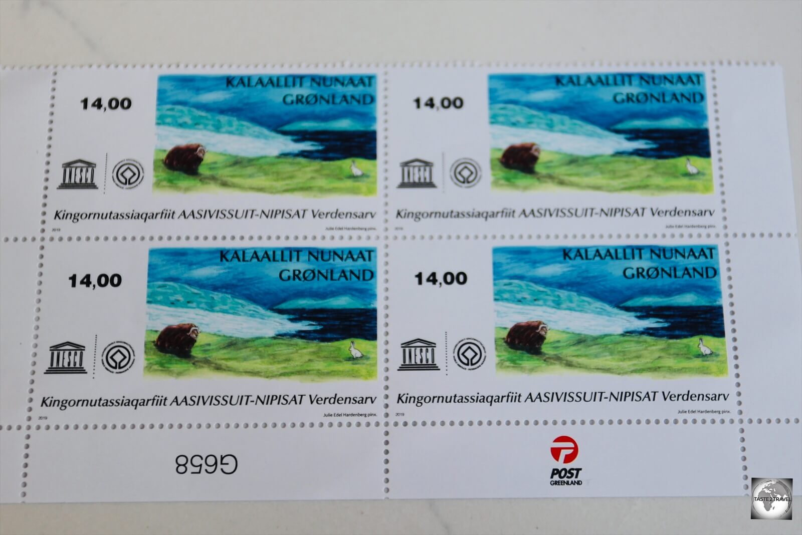 Greenland stamps are issued by Greenland Post.