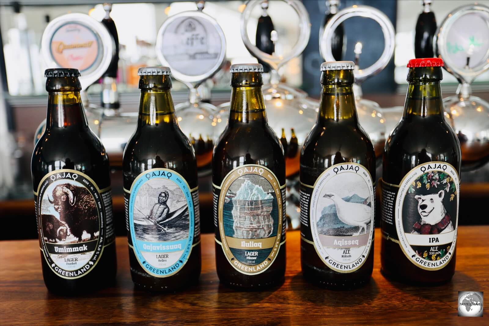 The best local beer on Greenland is brewed by the Qajaq Brewery which is located in the southern town of Narsaq.
