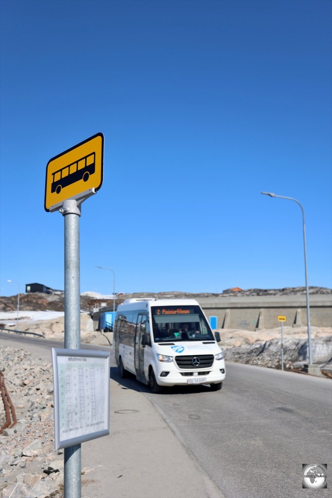 A couple of buses provide public transport services in Ilulissat.