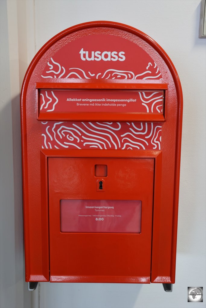 Postal services are provided by Greenland Post - known locally as 'Tusass'.