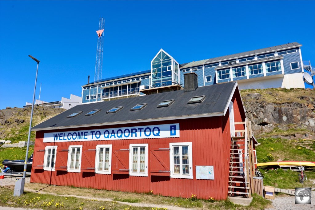 The excellent Hotel Qaqortoq, which is perched on a small hill, overlooking the tourist information centre and the port.