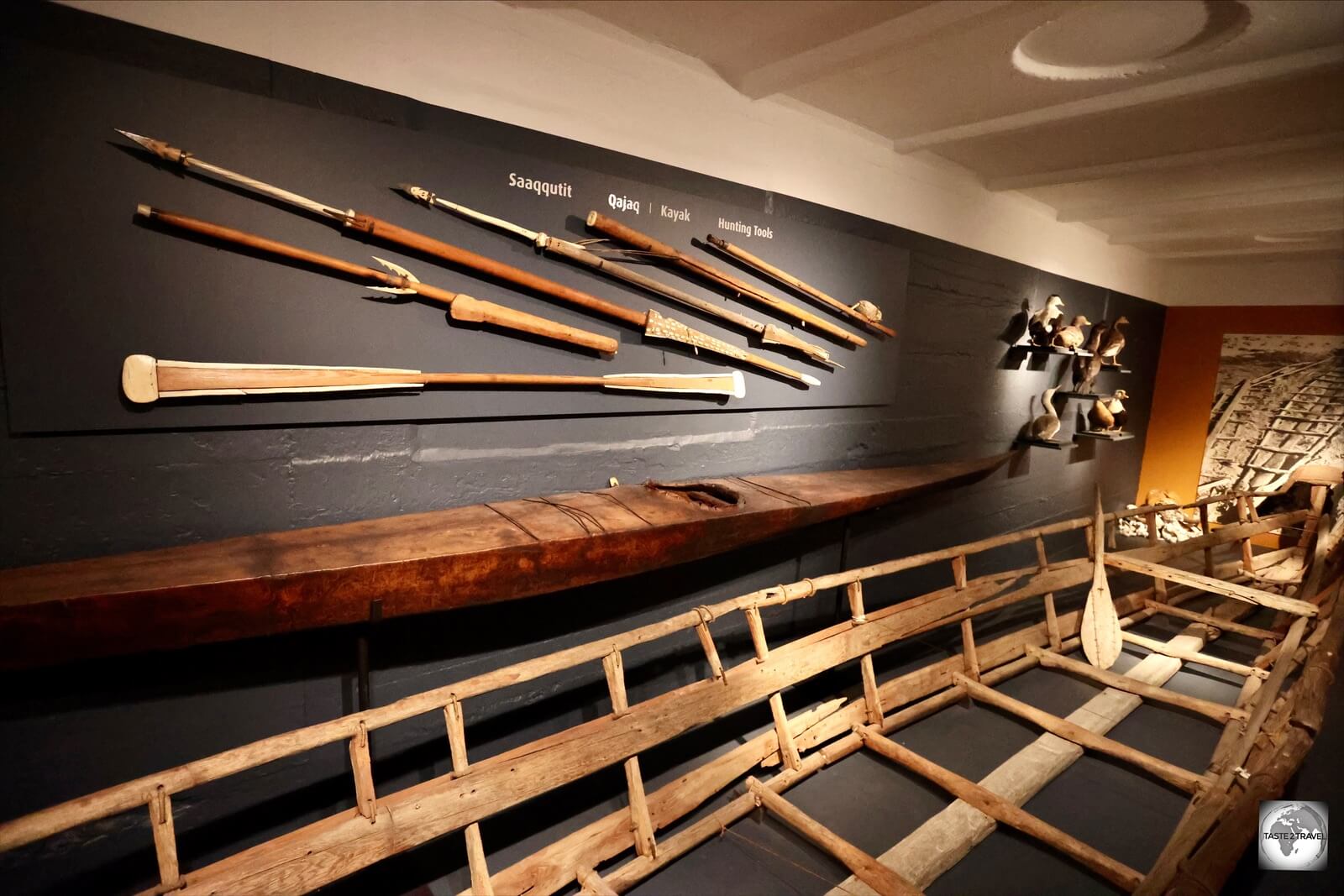 The Inuit gave the world the 'Kayak, seen here at the Greenland National Museum in Nuuk.
