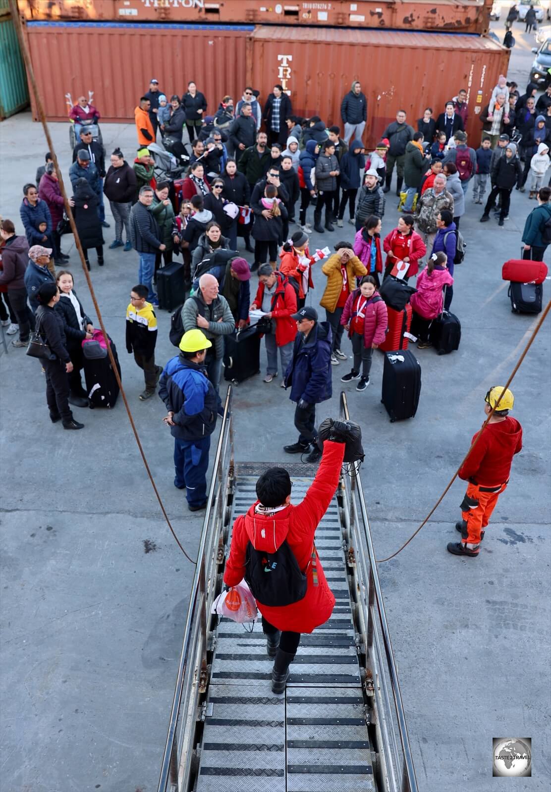 The Sarfaq Ittuk provides a lifeline to remote coastal settlements such as Maniitsoq.