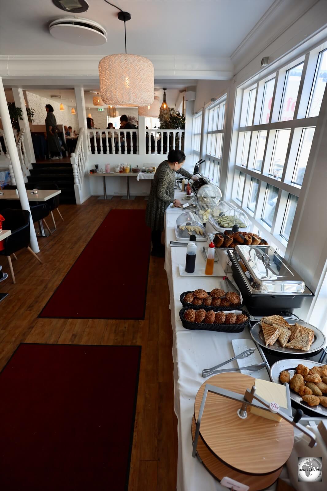 Café Esmeralda offers the best Sunday brunch in Nuuk.