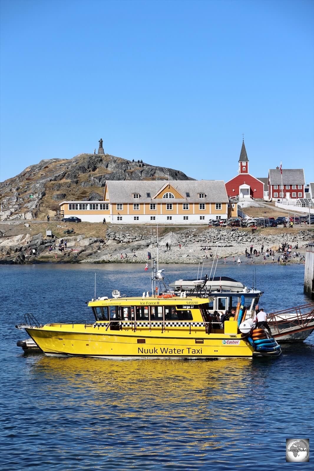 The Nuuk Water Taxi company provides daily sightseeing excursions on the nearby fjords.