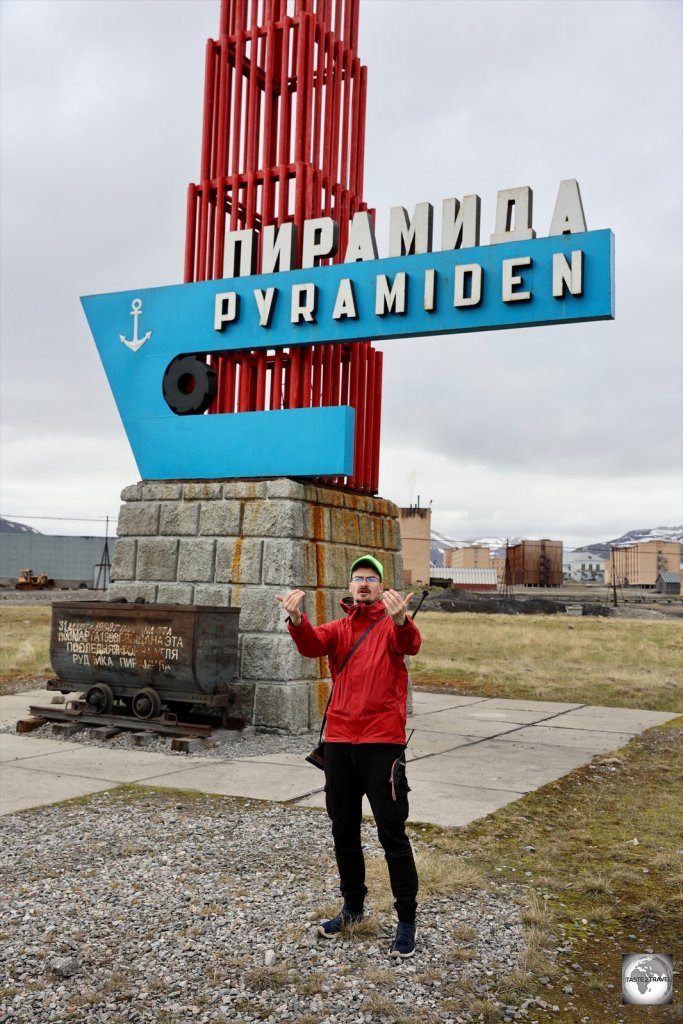 Our Russian guide, who was required to carry a loaded rifle as protection against polar bears.