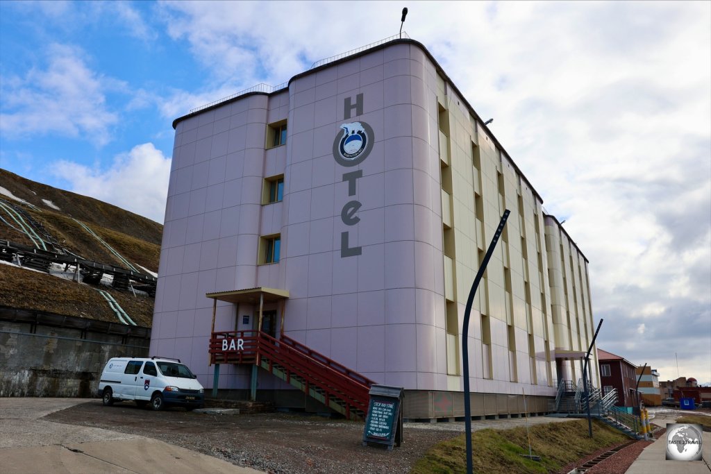 The Barentsburg Hotel is the one hotel in town. If you do stay overnight, you might be the only guest!