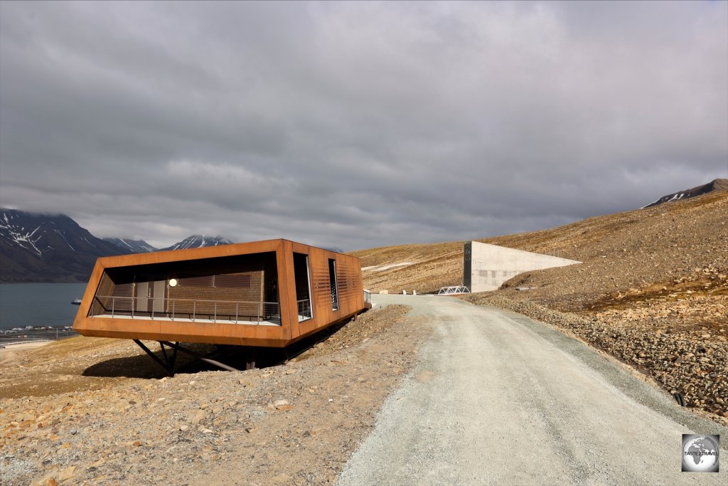 Alone in isolation at the top of the world - the Svalbard Global Seed Vault is essentially a huge safety-deposit box for seeds.