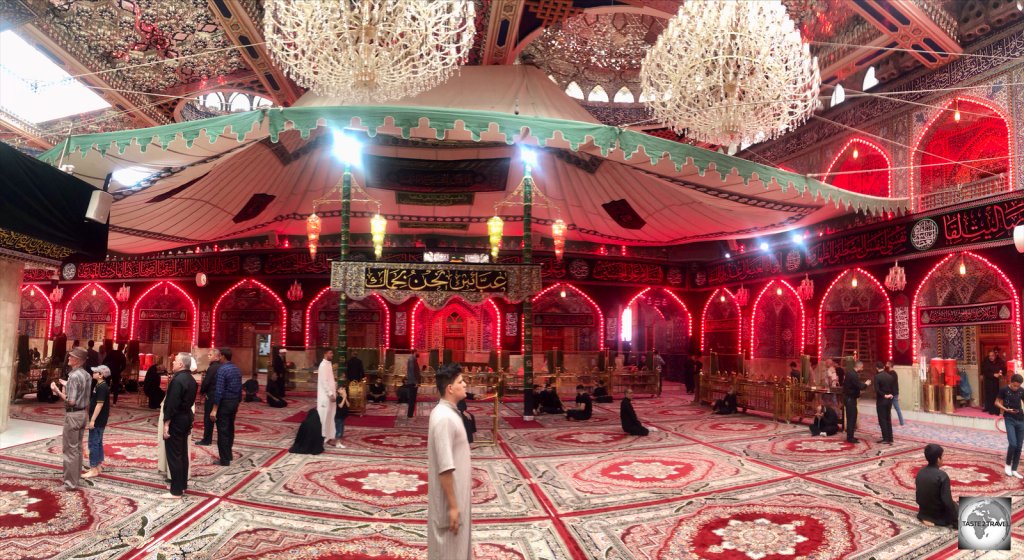 The Holy Shrine of al-Abbas in Karbala.