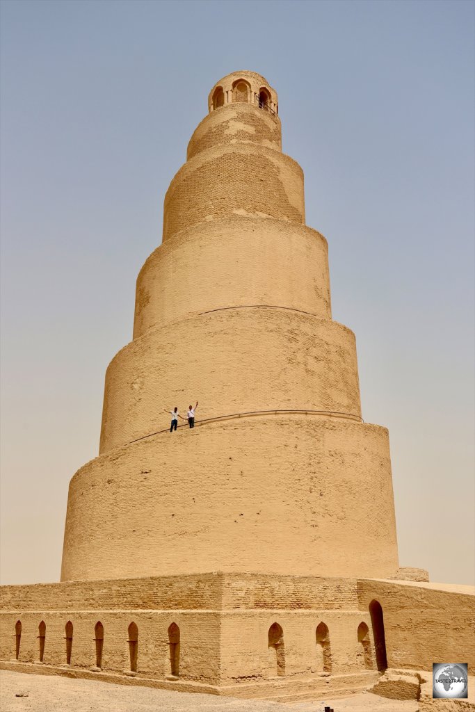 The Malwiya minaret, part of the Grand Mosque of Samarra.