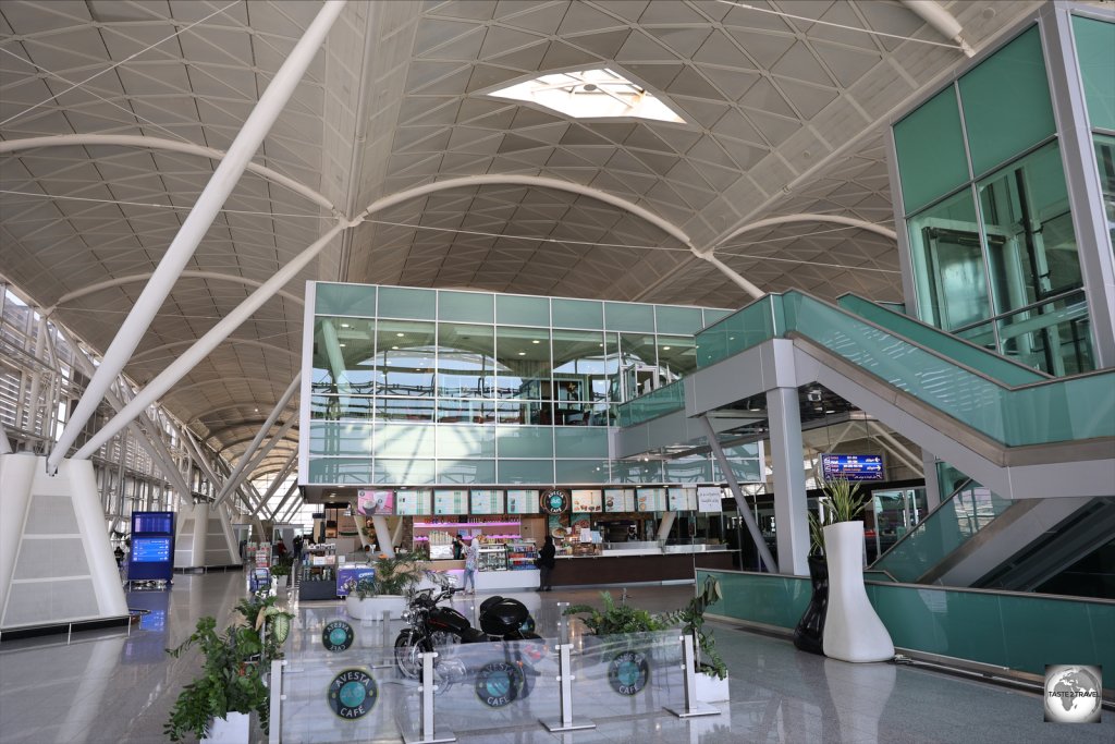 The modern terminal at Erbil International airport was inaugurated in 2010.
