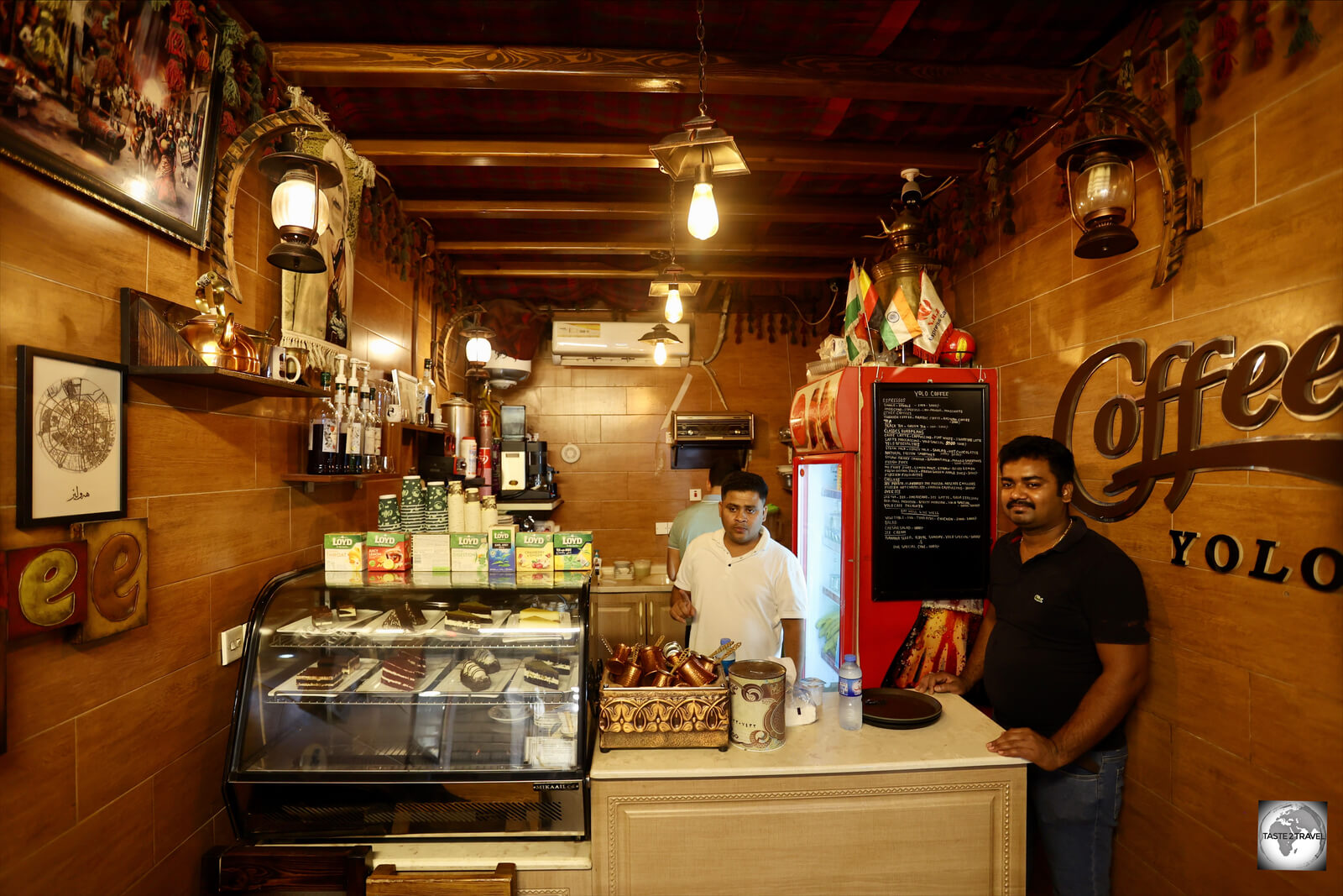 Wonderful coffee can be enjoyed at the tiny 'Yolo Coffee', which is hidden away inside Erbil souk.