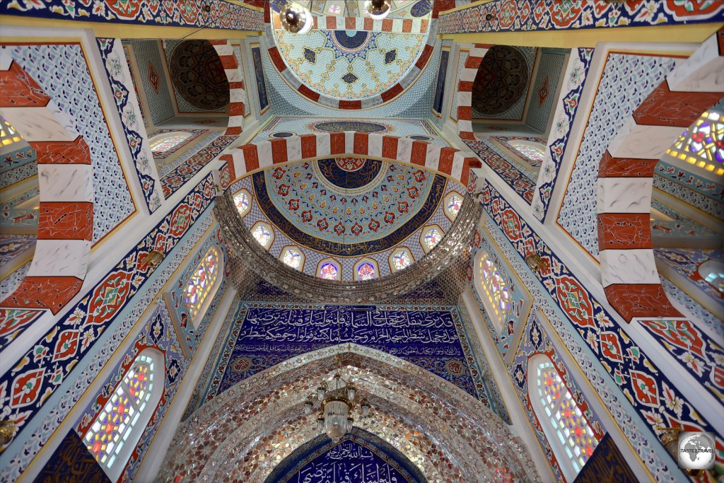 A photographer's dream - the incredibly ornate Jalil Khayat Mosque in Erbil.