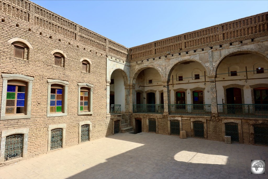 Historic buildings inside Erbil Citadel.