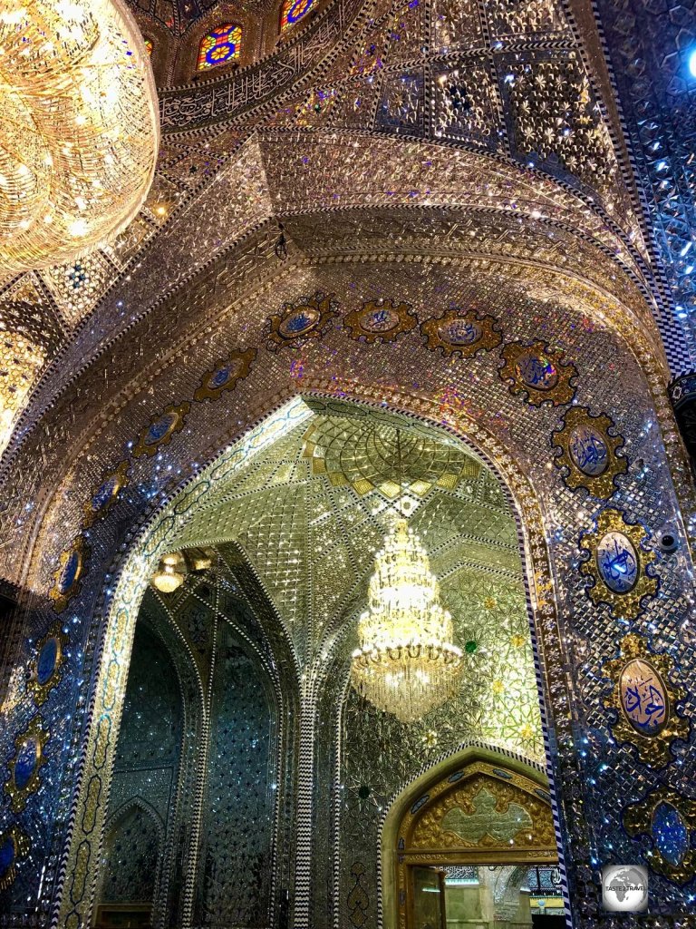 The interior of the Al-Askari Shrine in Samarra.