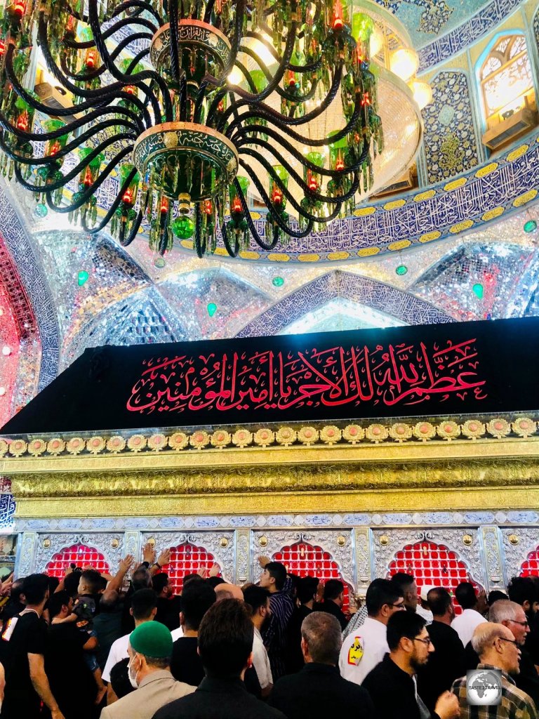 The Shrine of Imam Ali attracts around 8 million pilgrims each year.