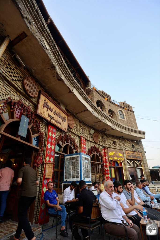 This historic, and popular, tea shop is built into the walls of Erbil Citadel.