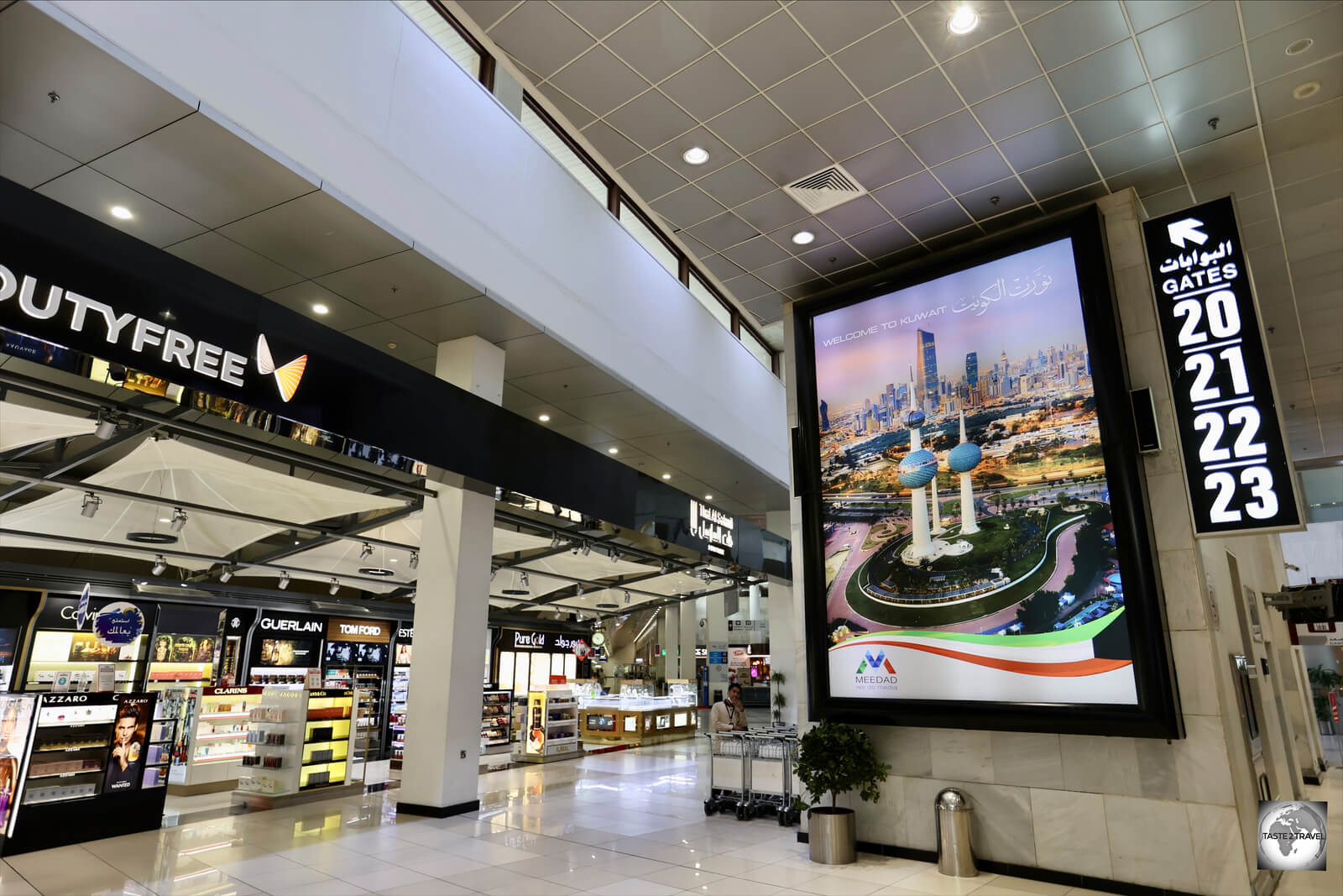Kuwait International Airport.