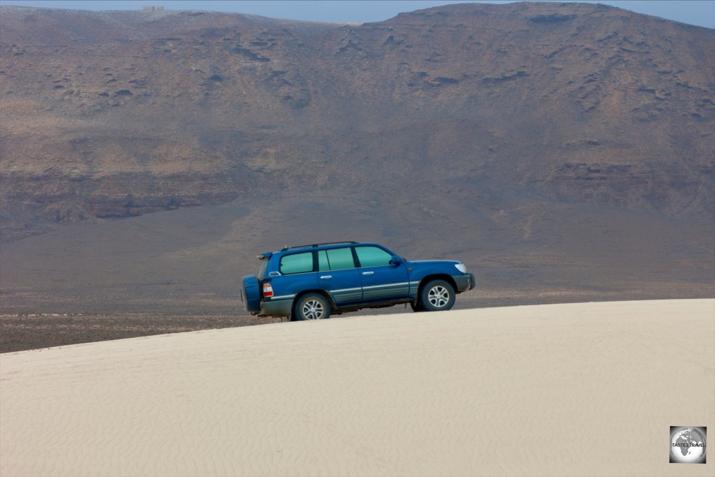 Exploring the south coast of Socotra with Socotra Eco-Tours.