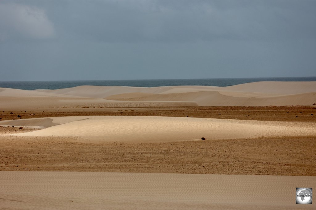 The Hayf and Zahek sand dunes, Socotra.