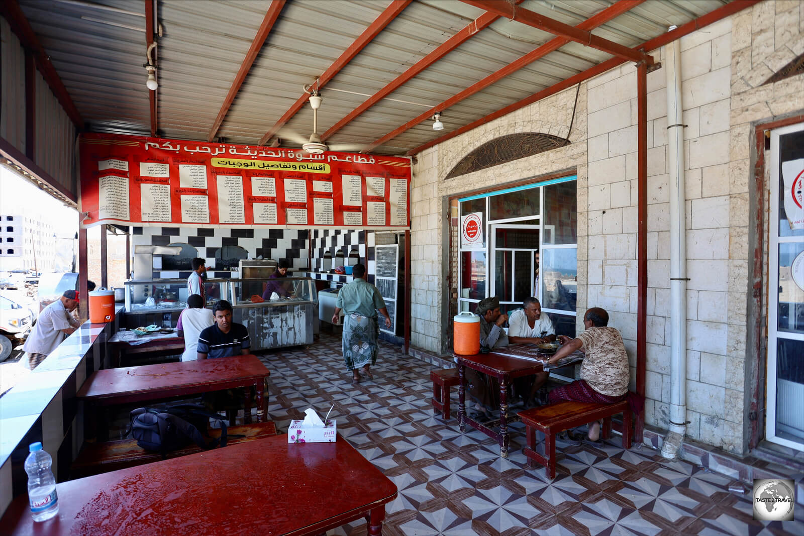 The best restaurant in Hariboh, the popular Shabwah Restaurant.