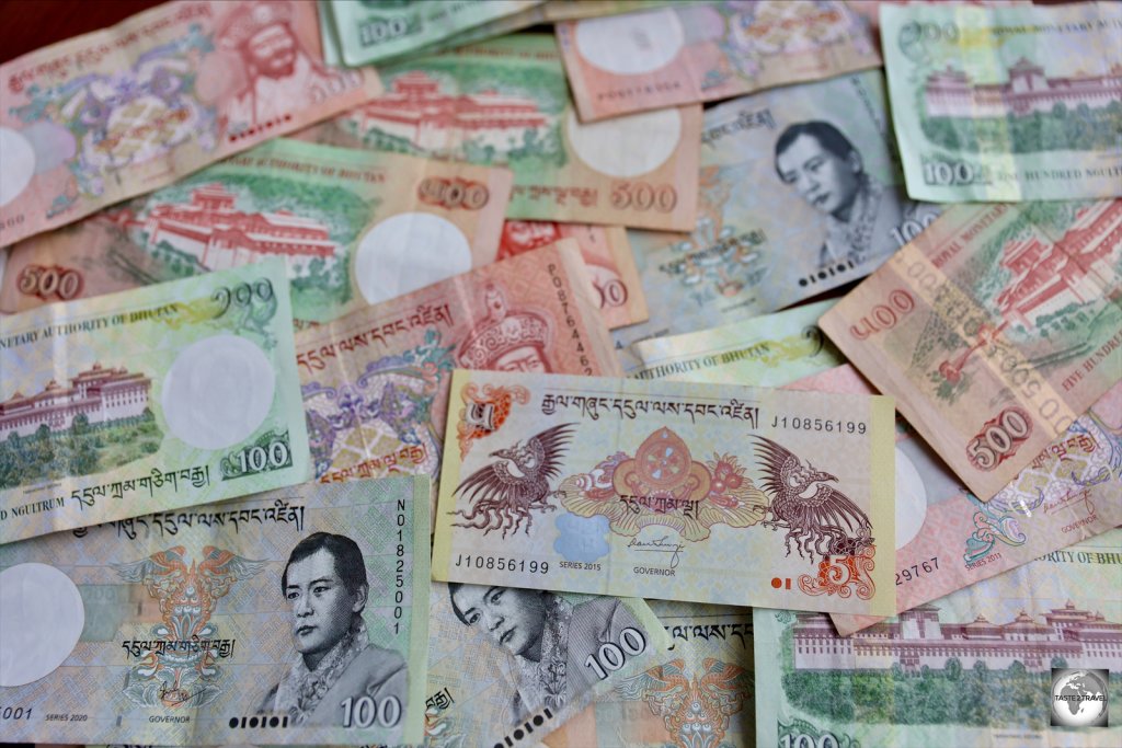 The official currency of Bhutan is the ngultrum.