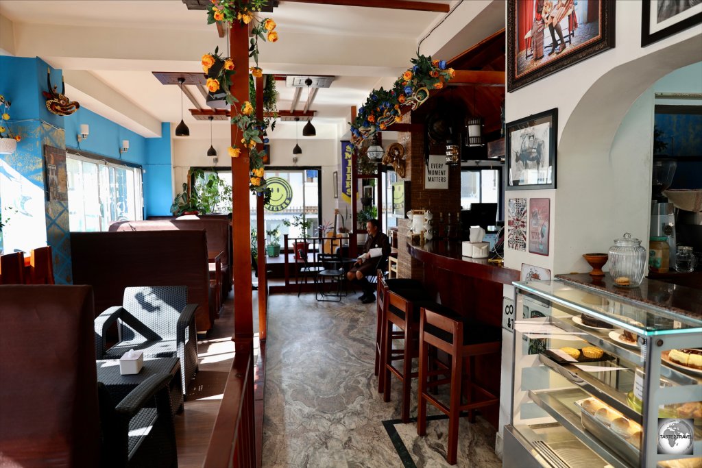 Located in Thimphu, Smilers Cafe offers very good coffee and delicious international style cooking.