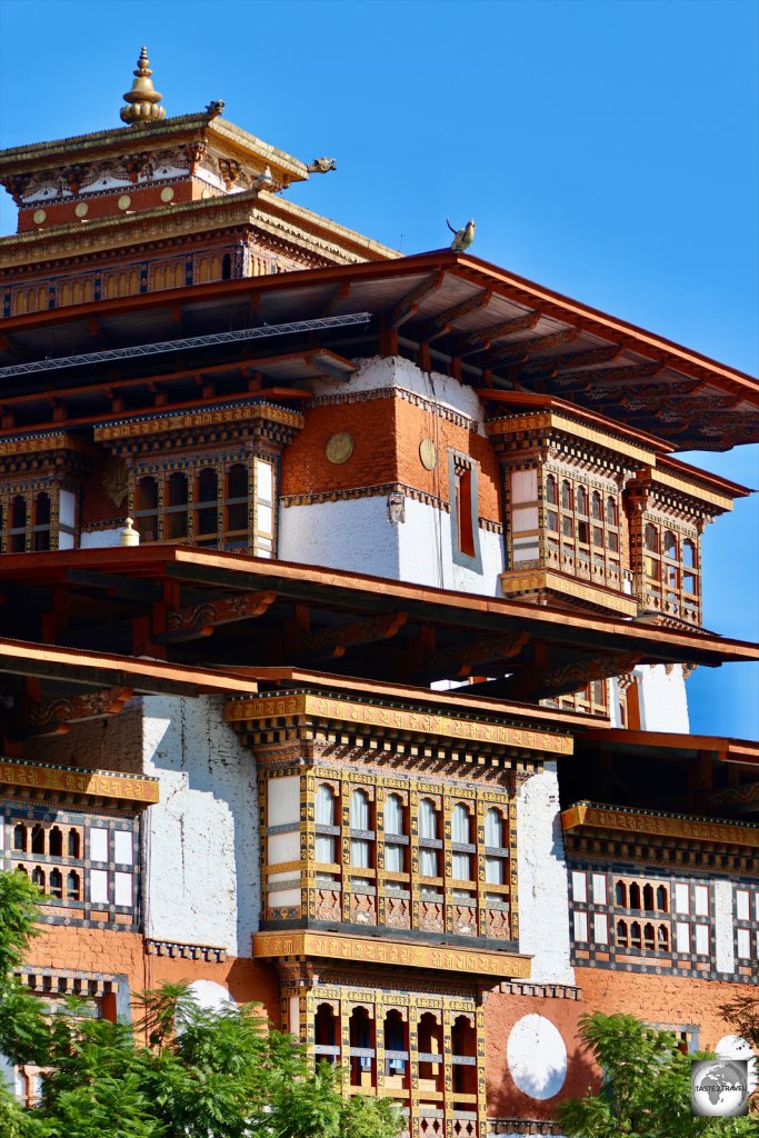 Punakha Dzong (fortress) is a highlight of Bhutan.