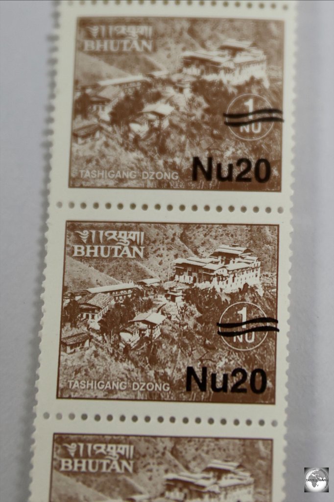 The stamps of Bhutan are highly collectable.