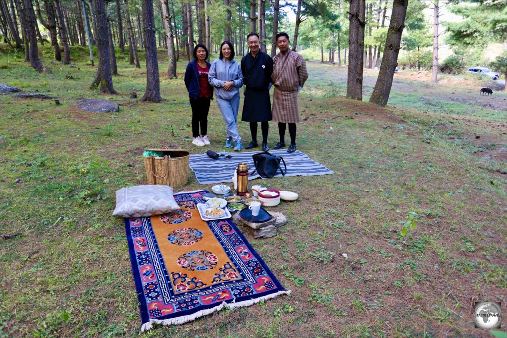 Deki organised a picnic lunch for me in Paro which included delicious Bhutanese vegetarian dishes which she personally cooked. An amazing lunch!