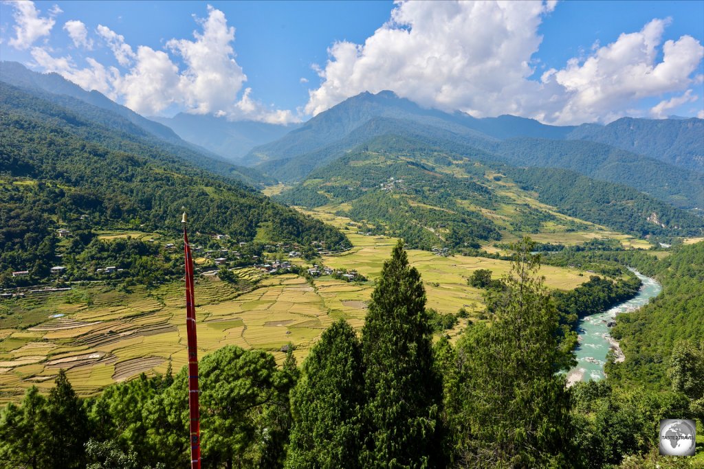 Bhutan boats 75% forest cover and a pristine, litter-free, environment.