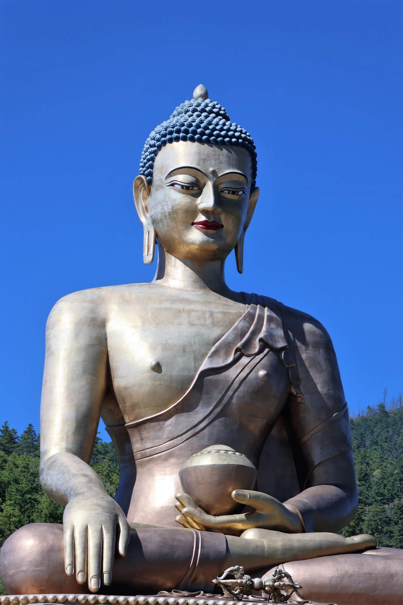 Buddha Dordenma, radiating peace and serenity over Thimphu Valley.