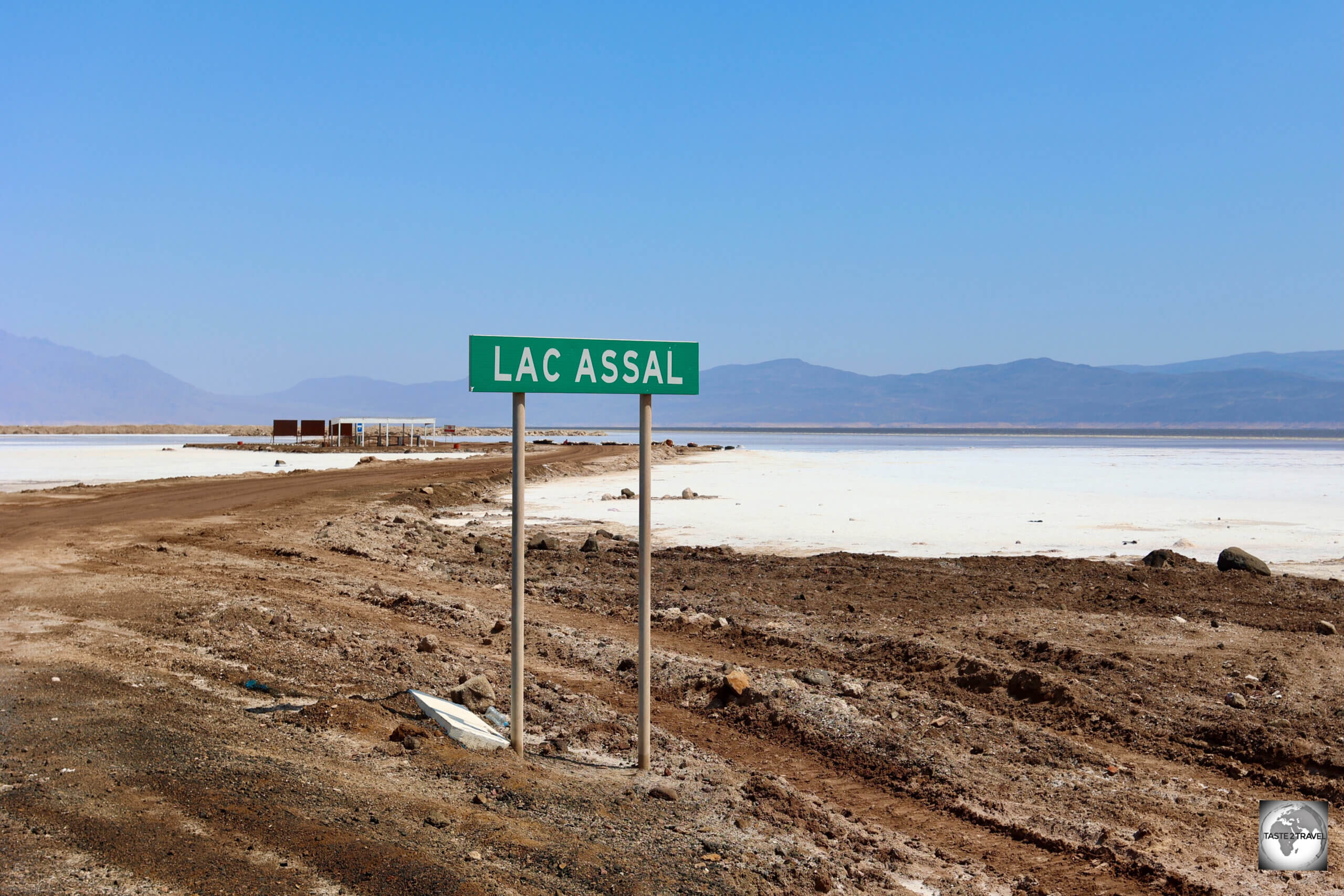 Lake Assal is a 2-hour drive west of Djibouti City on good sealed roads.
