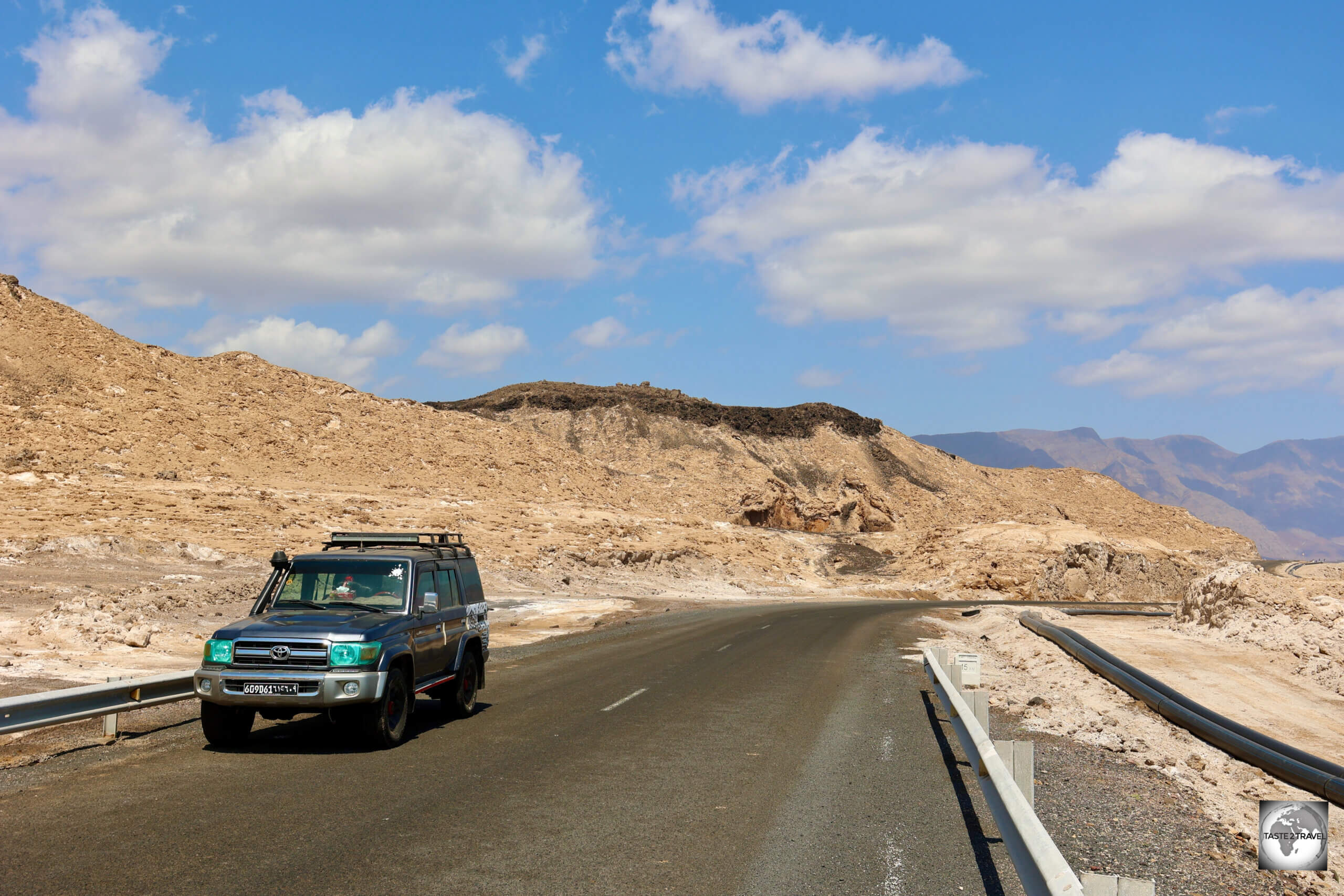 Exploring the quiet countryside of Djibouti requires either a rental car or a car with a driver.