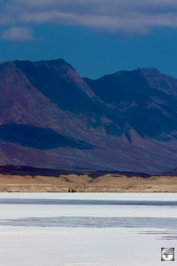 A view of Lake Assal, Djibouti.