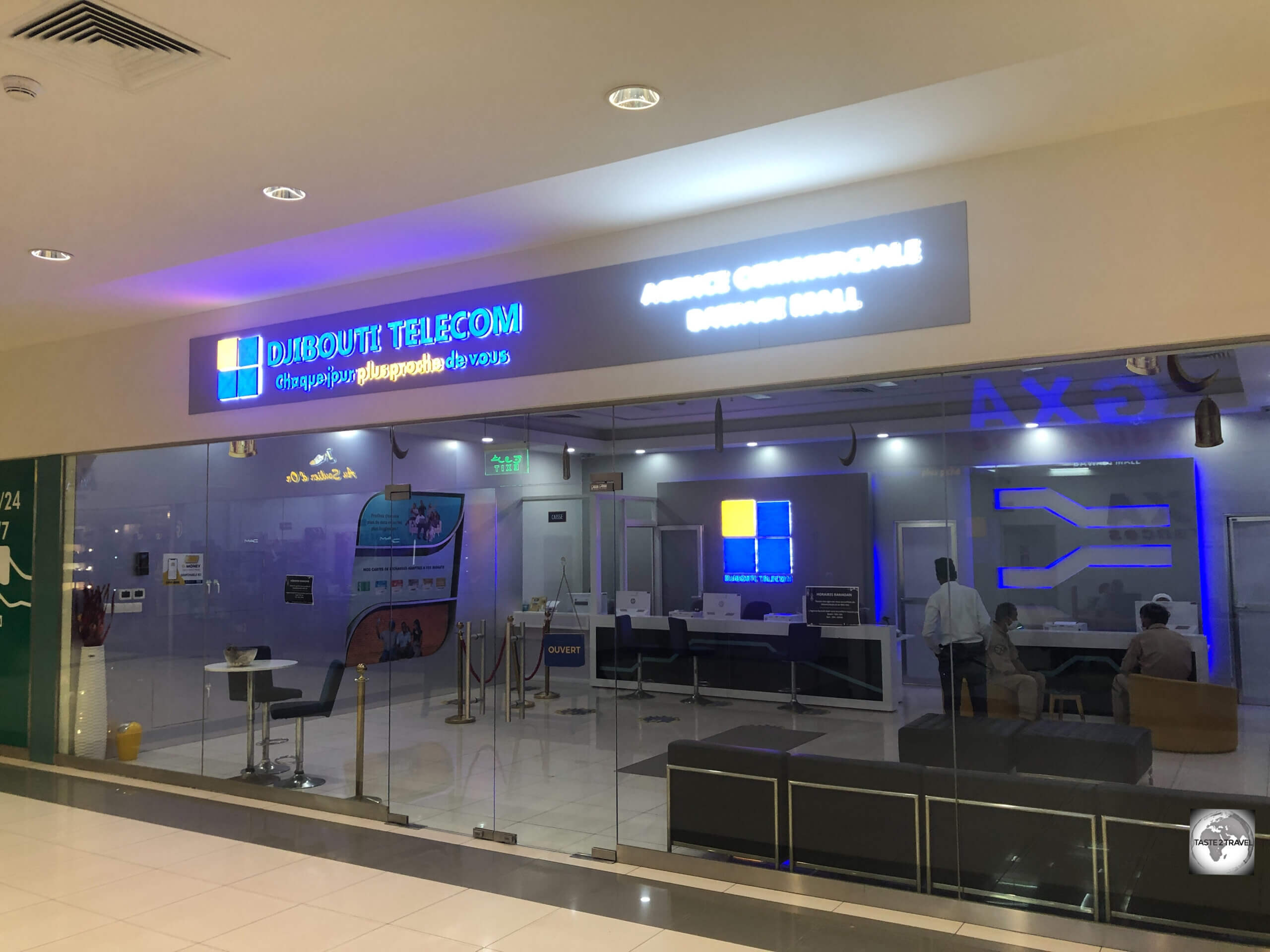 Djibouti Telecom is the only telco in Djibouti.