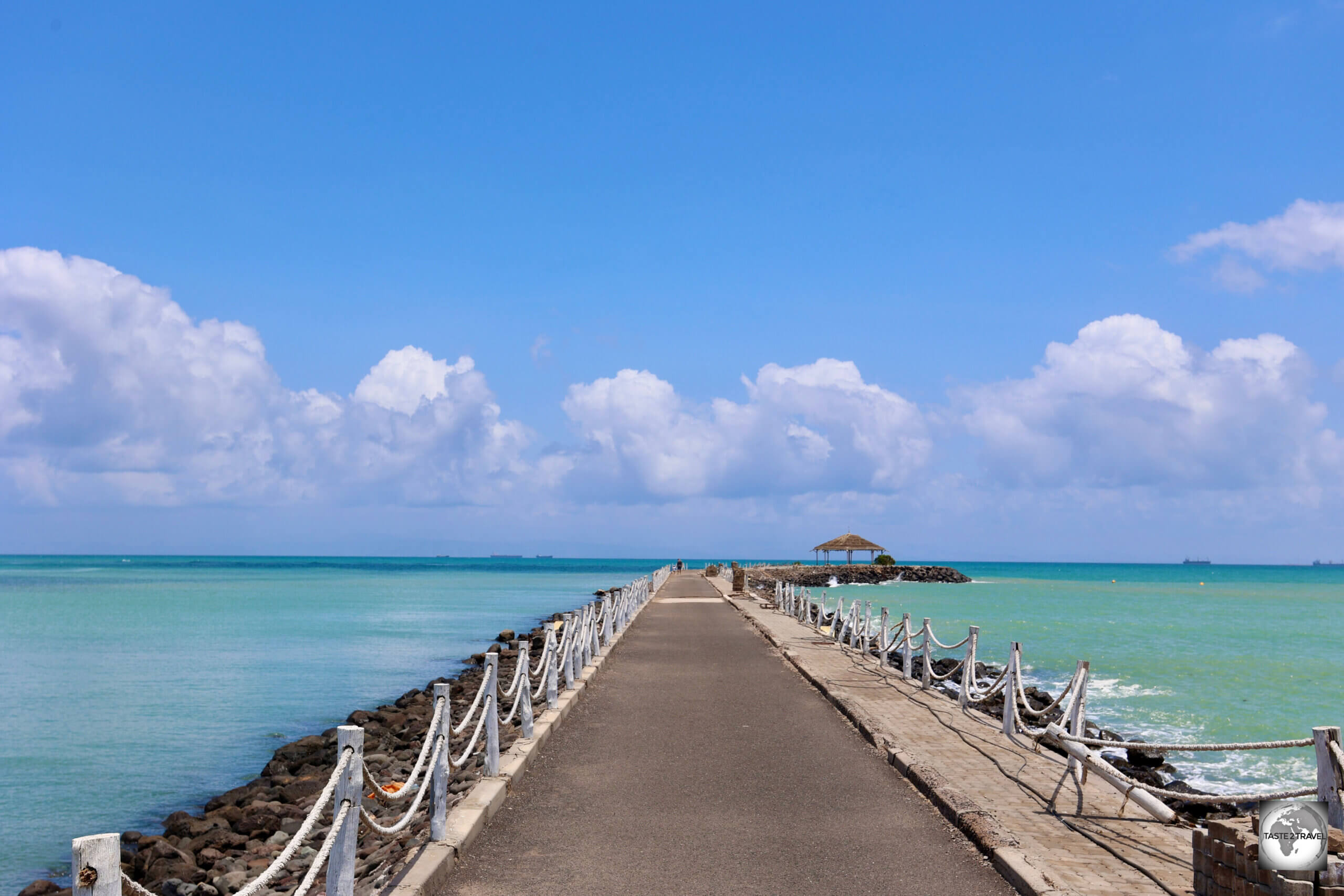 Djibouti is strategically located at the entrance to the Red Sea.
