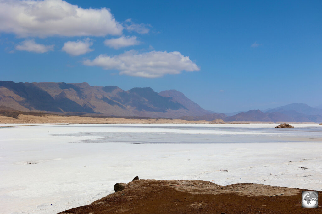 At -155 metres, Lake Assal lies at the lowest point in Africa and the 3rd lowest point on Earth.