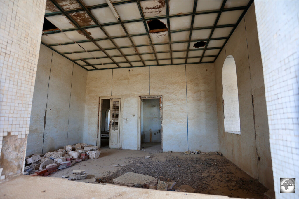 A view of the interior of the Imperial Palace in Massawa.