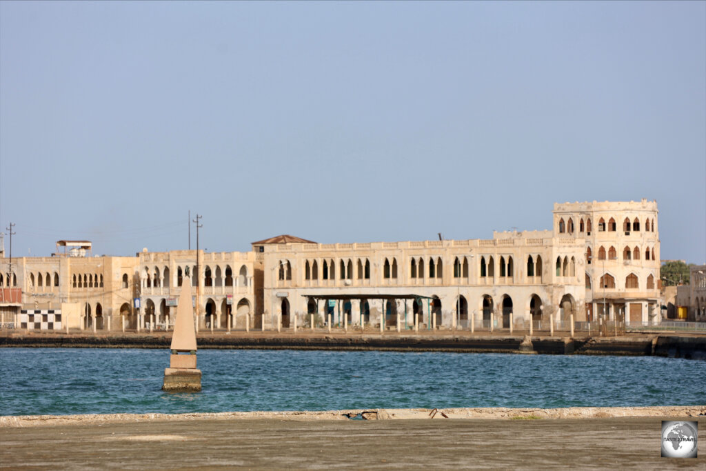 The port city of Massawa is one of just three urban centre's located on the Red Sea Coast. The port city of Massawa is one of just three urban centre's located on the Red Sea Coast.
