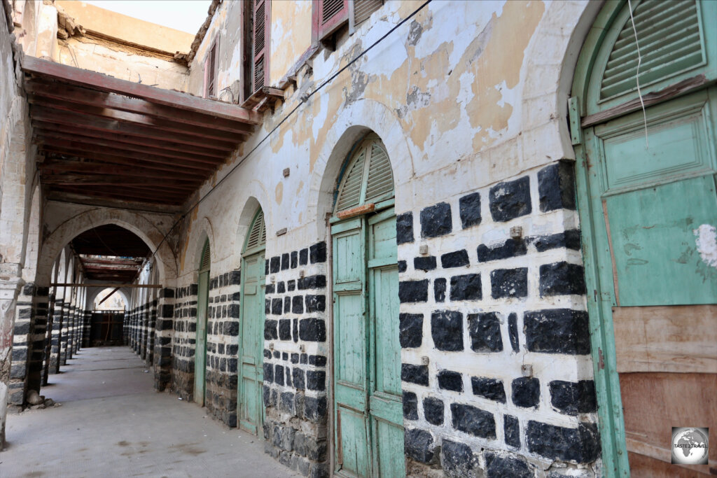 An abandoned building in Massawa old town.