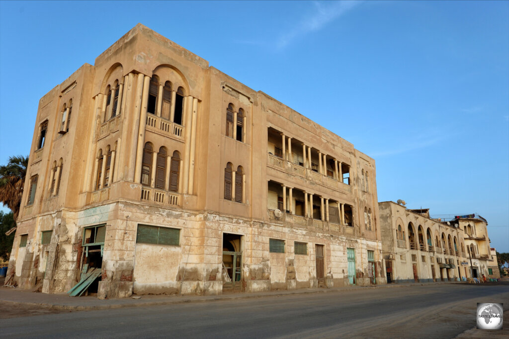 Massawa old town is a treasure trove of different architectural styles.